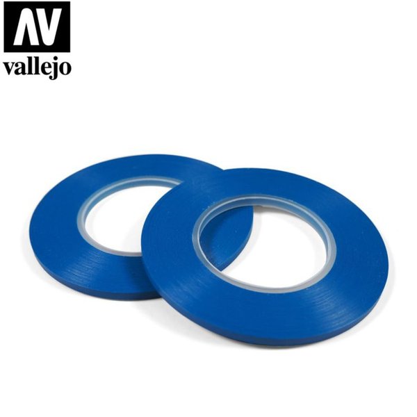 Flexible Masking Tape - 3mm x 18m - 2 Stück - Vallejo T07009